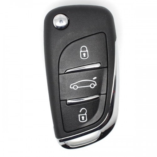 Étui housse de protection en silicone pour télécommande clé Citroën C2, C3,  C4/Picasso, C5, C6, Jumpy, Berlingo 3 boutons