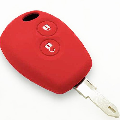 Etui housse Renault 2 Boutons - ROUGE