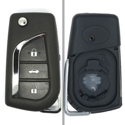 Clé Toyota 3 Boutons insert...