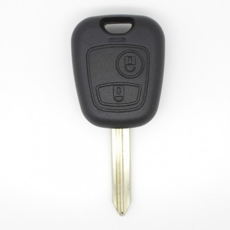 Coque De Clé Pour Citroen Berlingo Picasso, Peugeot Partner - Boîtier De Remplacement 2 Boutons