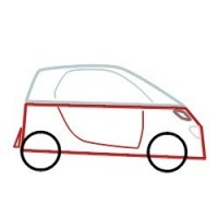 Insert clé Opel HU100, HU43, HU46, YM28 | Plip.fr