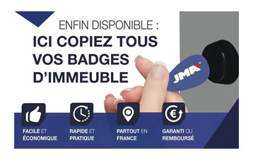 Copie badge vigik immeuble à Paris